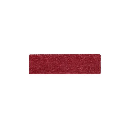 Rubbermaid 18 Inch Adaptable Flat Mop Microfiber Pad, Red